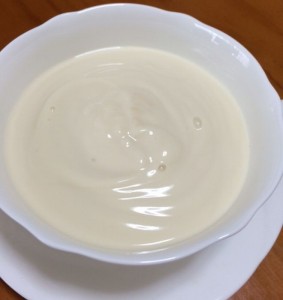 20140419豆乳ヨーグルト